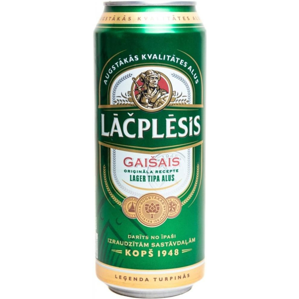 Lacplesis Пиво "" Gaisais, in can, 568 мл (4750132003788) - зображення 1