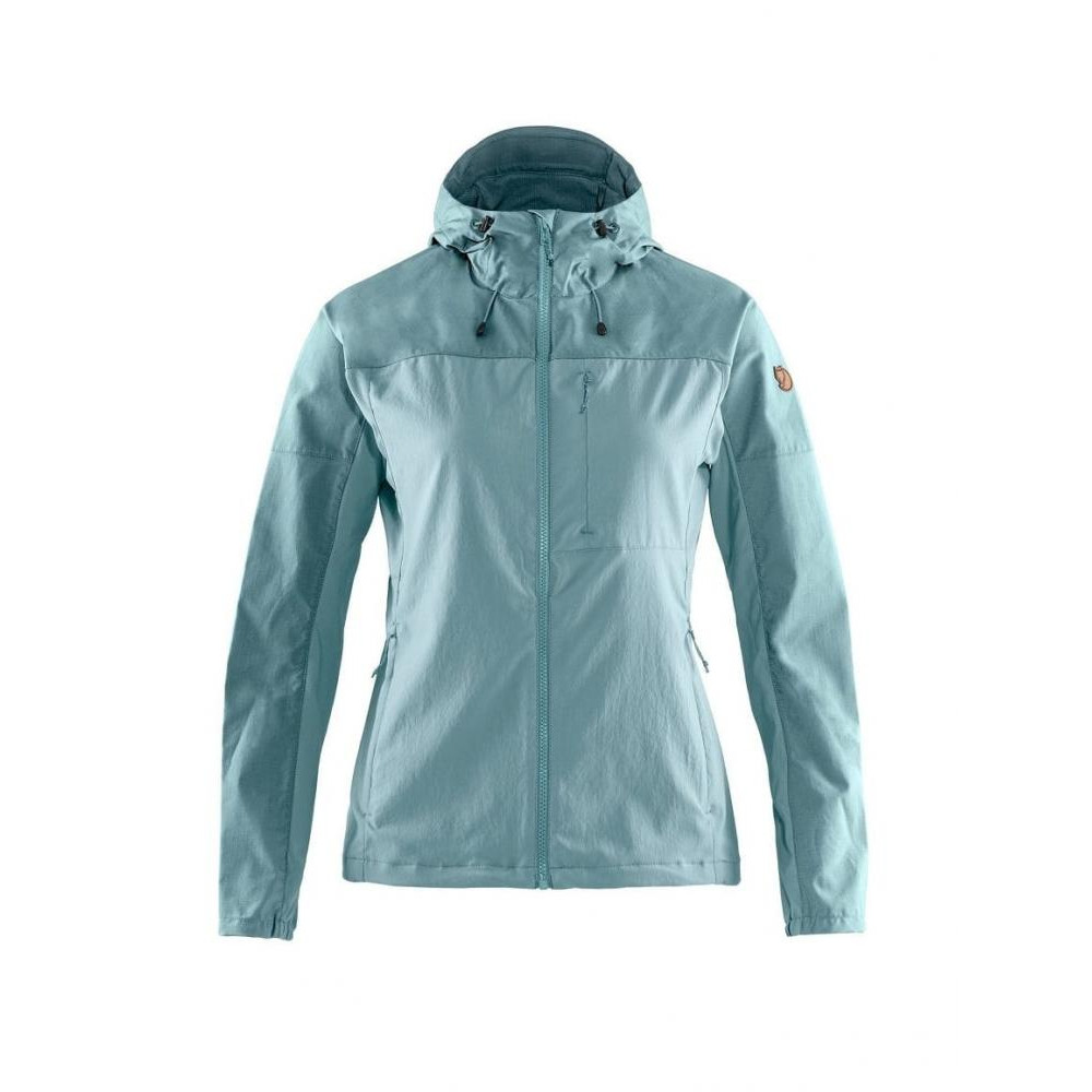 Fjallraven Жіноча куртка  Abisko Midsummer Jacket Mineral Blue/Clay Blue (89826.562-563) L - зображення 1