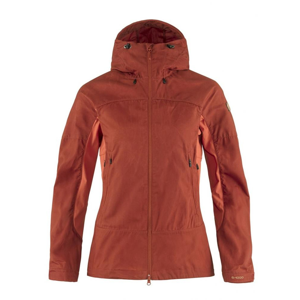 Fjallraven Жіноча куртка Fjalraven Abisko Lite Trekking Jacket W Cabin Red/Rowan Red (86131.321-333) S - зображення 1