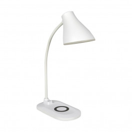   FunDesk LED LC6 white з бездротовою зарядкою (770999)