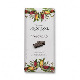 Simon Coll Чорный Шоколад 99% 85 г (8413907556600)