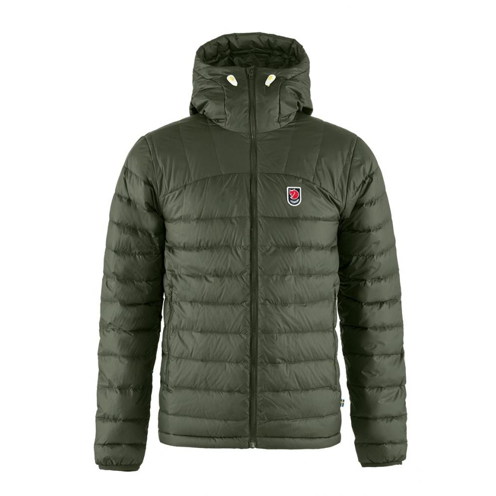 Fjallraven Пухова куртка чоловіча  Expedition Pack Down Hoodie M Deep Forest (86121.662) XL - зображення 1