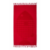 Barine Home Полотенце махровое Fish Red Barine красное 90х160 см (svt-2000022244336) - зображення 1