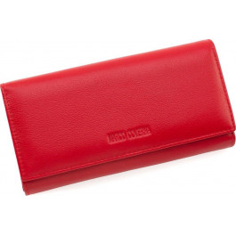   Marco Coverna Жіночий червоний гаманець із натуральної шкіри на два відділення  (17180)