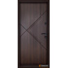 Abwehr Двері вхідні Abwehr КТ1-460 (V) 096Л Kale2 ЧФ коричневий 2050x960мм ліві - зображення 4
