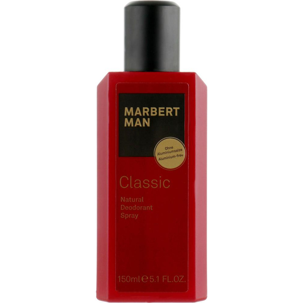 Marbert Дезодорант-спрей антиперспірант  Man Classic Natural Deodorant Spray 150 мл натуральний - зображення 1