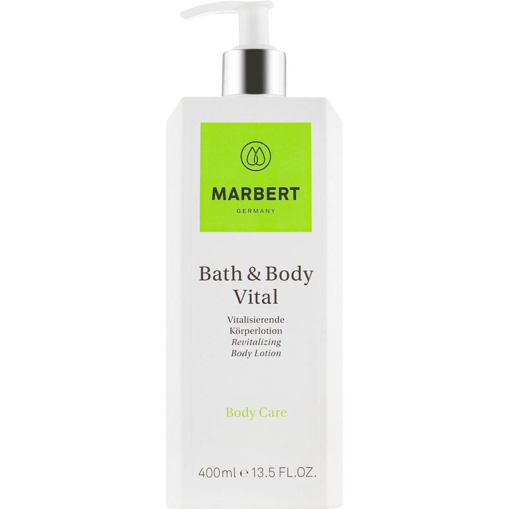 Marbert Лосьйон для тіла  Bath & Body Vital Revitalizing Body Lotion 400 мл живильний, відновлюючий - зображення 1