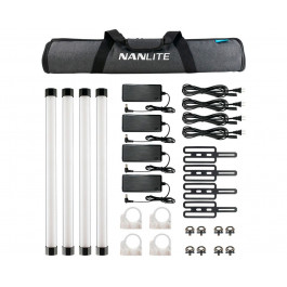 Nanlite PavoTube II 15X 2 RGBWW Pixel Tube 4 Light Kit (PT15X4KIT)