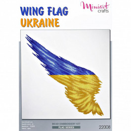 Miniart Crafts Набор для вышивания "Крыло: Флаг Украины" (Miniart-Crafts22008)