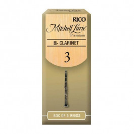 RICO Mitchell Lurie Premium - Bb Clarinet #3.0 - 5 Box (RMLP5BCL300)