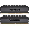 PATRIOT 16 GB (2x8GB) DDR4 4133 MHz Viper 4 Blackout (PVB416G413C8K) - зображення 1