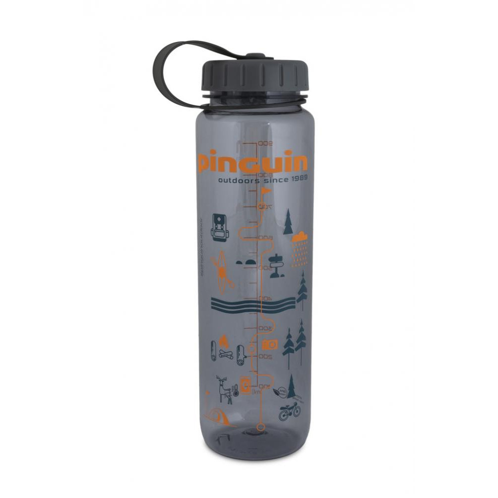 Pinguin Tritan Slim Bottle 2020 BPA-free 1 л Grey (PNG 804683) - зображення 1
