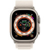 Apple Watch Ultra GPS + Cellular 49mm Titanium Case with Starlight Alpine Loop - Large (MQF13/MQFT3/MQFD3) - зображення 2