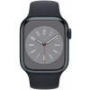 Apple Watch Series 8 GPS 45mm Midnight Aluminum Case w. Midnight Sport Band - M/L (MNUL3) - зображення 2