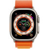 Apple Watch Ultra GPS + Cellular 49mm Titanium Case with Orange Alpine Loop - Small (MNHA3/MNHH3) - зображення 2