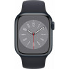Apple Watch Series 8 GPS 41mm Midnight Aluminum Case w. Midnight Sport Band - Size S/M (MNU73/MNPC3) - зображення 2