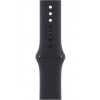 Apple Watch Series 8 GPS 41mm Midnight Aluminum Case w. Midnight Sport Band - Size S/M (MNU73/MNPC3) - зображення 3