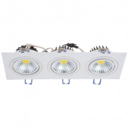 Brille LED-173/3x5W NW WH Потолочный встроенный светильник led (32-193)