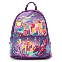 Loungefly Disney - Castle Little Mermaid Mini Backpack