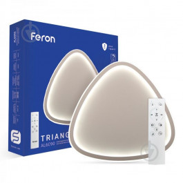 FERON Світильник стельовий  AL6090 60W TRIANGLE білий матовий 3000-4500-6000 К