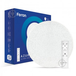 FERON Світильник світлодіодний  AL5400 AZURE з пультом 36 Вт білий