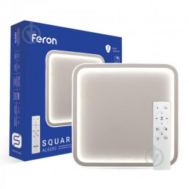 FERON Світильник стельовий  AL6080 70W SQUARE білий матовий 3000-4500-6000 К