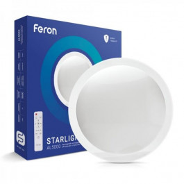 FERON Світильник світлодіодний  Artemida AL5000 з пультом ДК 70 Вт білий 2700-6500 К