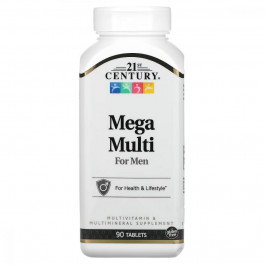 21st Century Вітаміни для чоловіків (Mega Multi) 90 таблеток