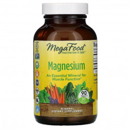 MegaFood Магний, Magnesium, , 90 таблеток