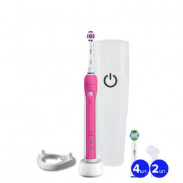   Oral-B PRO 750 pink 5 насадок