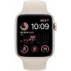 Apple Watch SE 2 GPS + Cellular 44mm Starlight Aluminum Case with Starlight Sport Band (MNPT3, MNTW3) - зображення 2