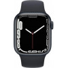 Apple Watch Series 7 GPS + Cellular 41mm Midnight Aluminum Case w. Midnight S. Band (MKH73) - зображення 2