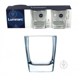 Luminarc Набір низьких склянок  Sterling 300 мл х 3 шт. (P1159)