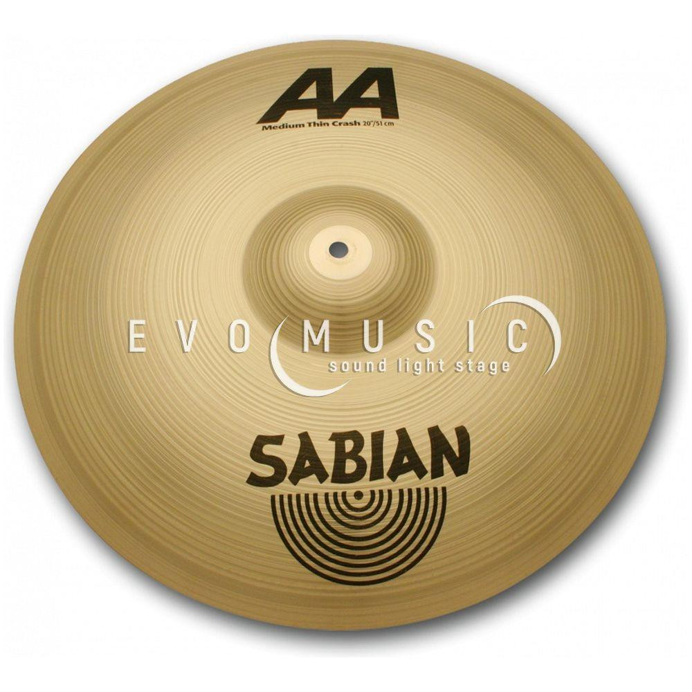 SABIAN 18" AA Medium Thin Crash Brilliant (21807B) - зображення 1