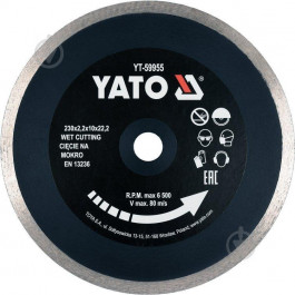   YATO YT-59955 230х2.2х10х22.2 мм