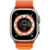 Apple Watch Ultra GPS + Cellular 49mm Titanium Case with Orange Alpine Loop - Large (MQEV3/MQFM3) - зображення 2