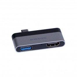 Borofone Adapter USB-C to HDMI + USB3.0 DH2
