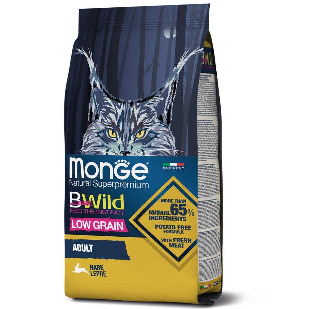 Monge BWild Low Grain Hare 1.5 кг (8009470012003) - зображення 1