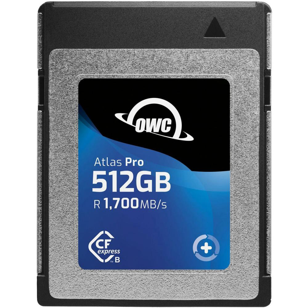 OWC 512GB Atlas Pro CFexpress 2.0 Type B Memory Card (OWCCFXB2P00512) - зображення 1