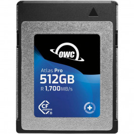 OWC 512GB Atlas Pro CFexpress 2.0 Type B Memory Card (OWCCFXB2P00512)
