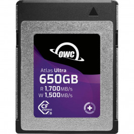 OWC 650GB Atlas Ultra CFexpress 2.0 Type B Memory Card (OWCCFXB2U0650)