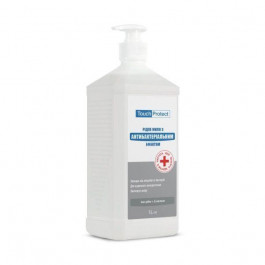 Touch Protect Жидкое мыло  Ионы серебра-Д-пантенол с антибактериальным эффектом 1 л (4823109402041)