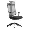 Офісне крісло для керівника ADAPWORK M1 Middle ErgoChair чорний, чорний
