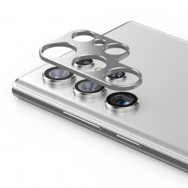 Epik Захисна рамка зі склом на задню камеру Tempered Glass для Samsung Galaxy S22 grey
