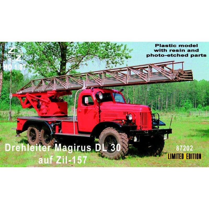 ZZ Modell Пожарная машина ЗиЛ-157 с лестницей (ZZ87202) - зображення 1