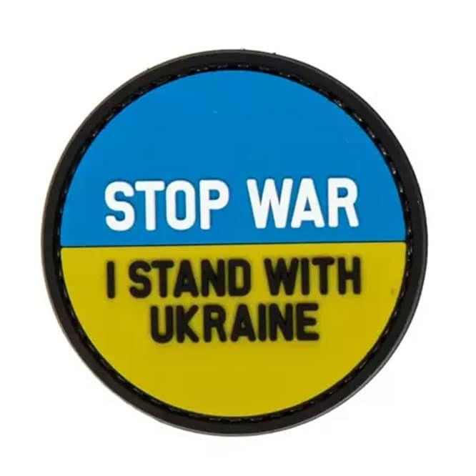 GFC Tactical Нашивка Stop war - stand with Ukraine (GFT-30-034895) - зображення 1