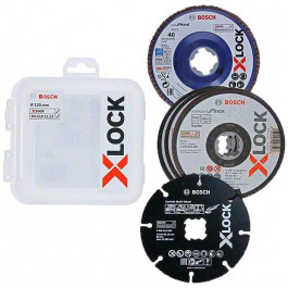 Bosch Набір кругів відрізних Bosch X-Lock CMW, O125мм