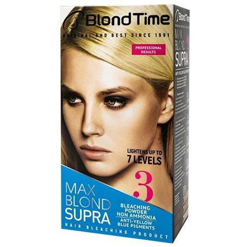 Blond Time Освітлювач для волосся  Max Blond 22 г + 65 мл + 15 мл (3800010511131) - зображення 1