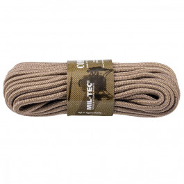 Mil-Tec Мотузка  7 мм х 15 m - 420 кг - Сoyote brown (15941005-007)