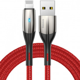 Baseus Horizontal Data Cable USB for iP 2.4A Red 1m (CALSP-B09)